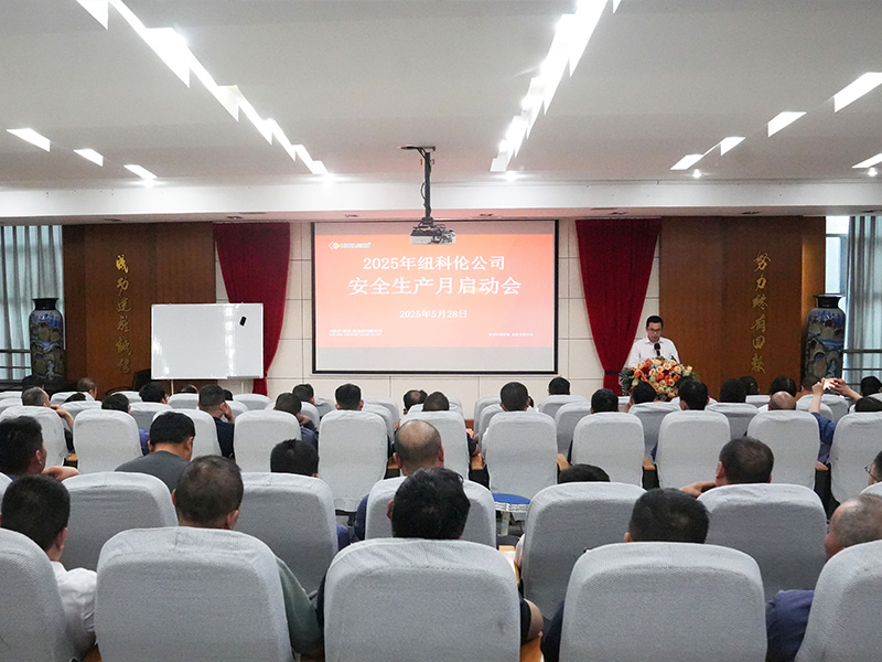 狗子28公司召开2025年安全生产月启动会