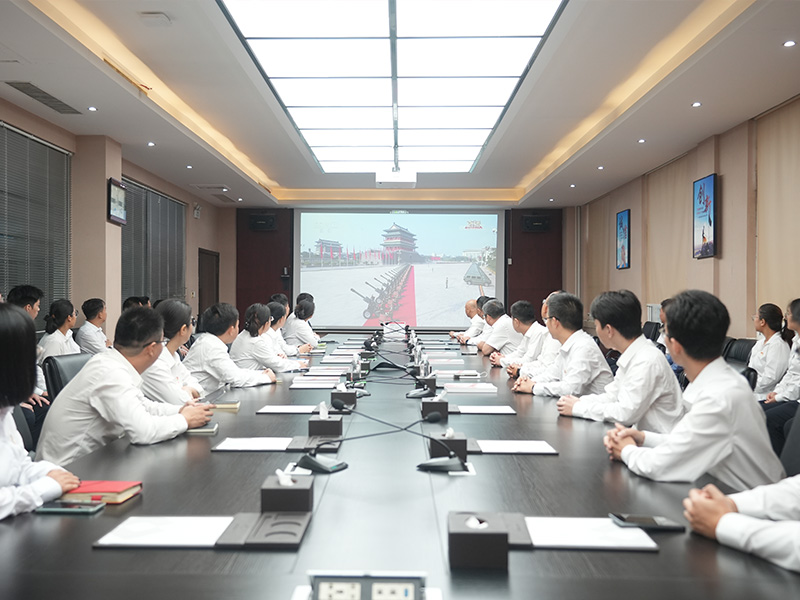 弘扬伟大抗战精神，凝心聚力砥砺前行—狗子28公司党委组织集中收看纪念中国人民抗日战争暨世界反法西斯战争胜利80周年大会！